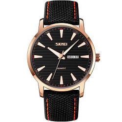 Годинники наручні 9303RGBK SKMEI, ROSE GOLD/BLACK