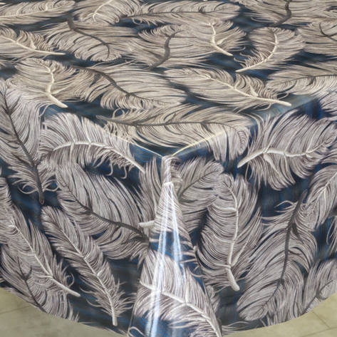 Скатертина лакована для столу на тканинній основі з фотодруком, фото 2