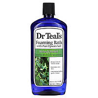 Dr. Teal's, пінка для ванни з чистою англійською сіллю, евкаліпт і м’ята кучерява, 1000 мл (34 рідк. унції)
