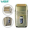 Елктробритва VGR V-335 шейвер, потрійне лезо, IPX6, LED display, фото 3