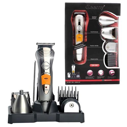 Набір для стриження GEEMY 7 в 1 GM-580, 7 насадок, фото 1