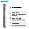 Тример VGR 2 в 1 V-615, 2 насадки (для носу та волосся), IPX4, фото 2