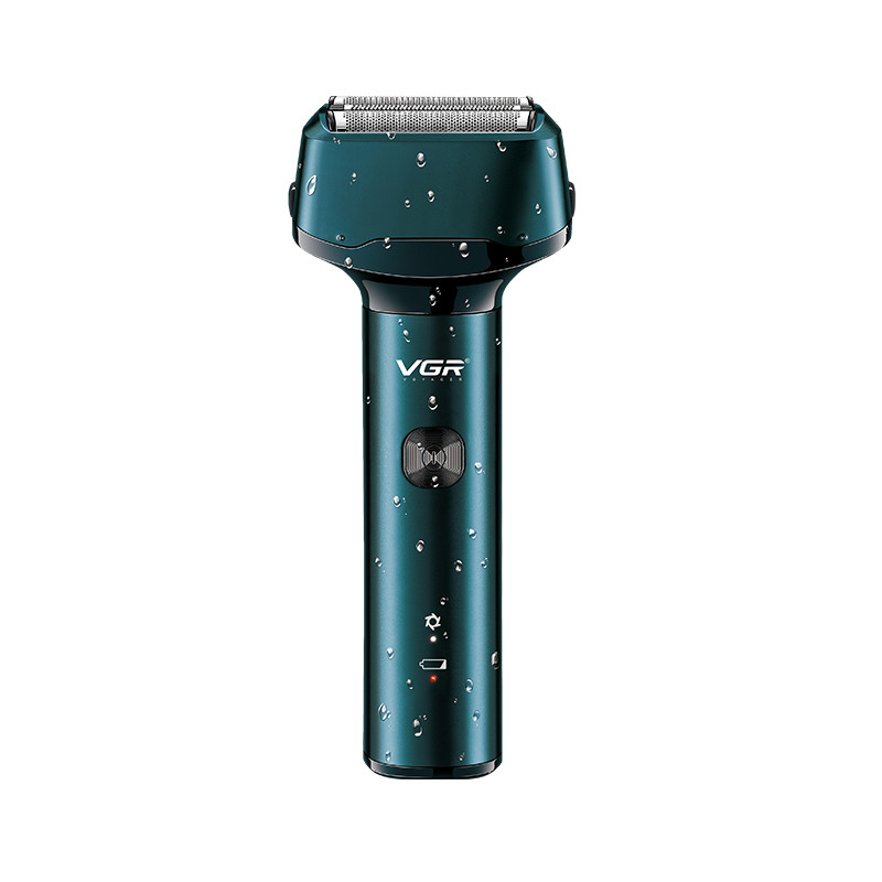 Електробритва VGR V-370 шейвер, подвійне лезо + тример, IPX5, фото 1