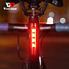 Велоліхтар LEADBIKE LD77-LS-4LED з лазерною розміткою, waterproof, Li-Ion акумулятор, ЗУ Type-C, фото 4