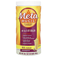 Metamucil, клітковина 4 в 1, без смакових добавок, 798 г (28,1 унції)