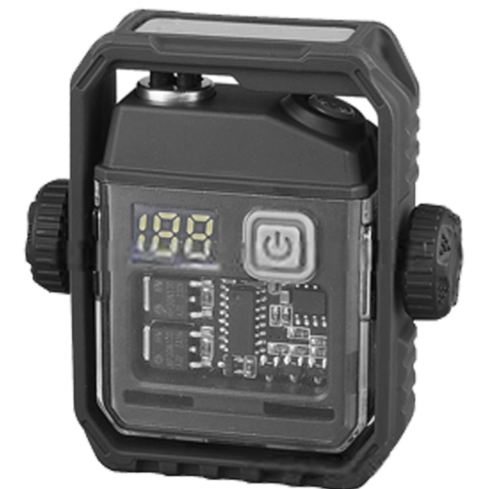 Ліхтар MULTIFUNCTIONAL D68-COB, Li-Ion акумулятора, індикація заряду, запальничка, ЗП Type-C, Box, фото 1