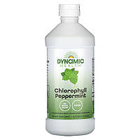 Dynamic Health, хлорофіл, перцева м’ята, 473 мл (16 рідк. унцій)