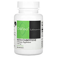 DaVinci Laboratories of Vermont, бета-каротин, 7500 мкг, 180 капсул