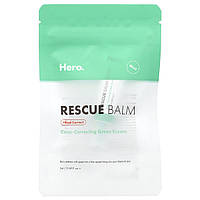 Hero Cosmetics, Rescue Balm + Red Correct, бальзам для волосся, міні, 5 мл (0,169 рідк. унції)
