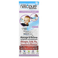 Nasopure, Dr. Hana's, засіб для промивання носа, маленький набір, для дітей віком від 2 до 102 років, набір із 6 предметів