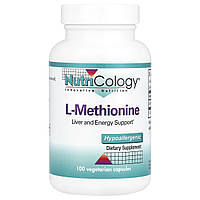 L-Метіонін Nutricology (L-Methionine) 500 мг 100 капсул