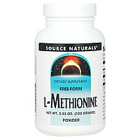 L-Метіонін Source Naturals (L-Methionine) 1500 мг 100 г