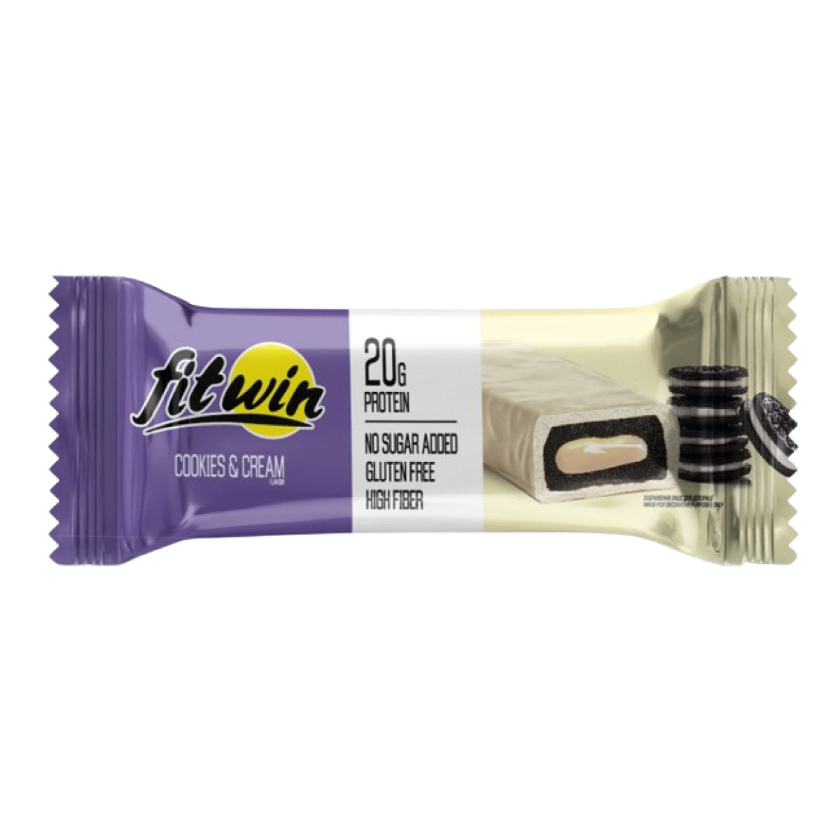FitWin - 12х60g Cookies Cream FitWin, фото 1