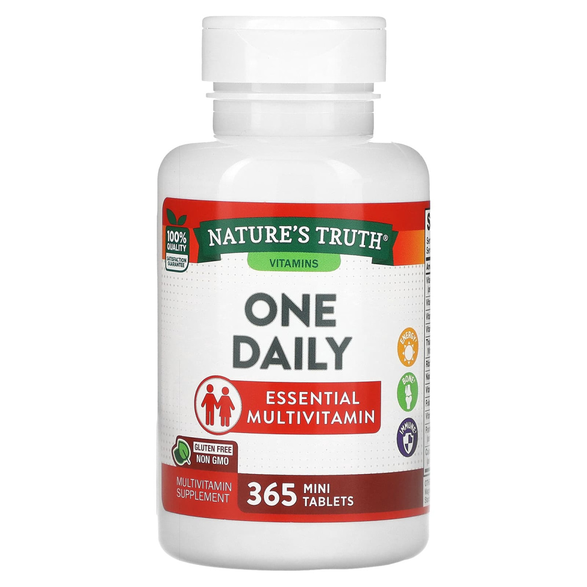 Nature's Truth, One Daily Essential Multivitamin, 365 мінітаблеток