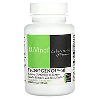 DaVinci Laboratories of Vermont, Pycnogenol-50, 50 мг, 60 капсул