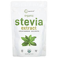 Micro Ingredients, екстракт органічної стевії, порошок, 227 г (8 унцій)