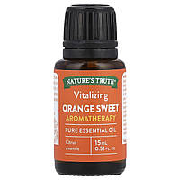 Nature's Truth, Pure Essential Oil, тонізуючий апельсин і солодкий, 15 мл (0,51 рідк. унції)