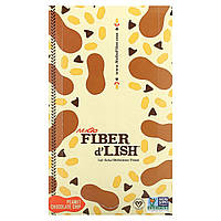 NuGo Nutrition, Fiber d'Lish, арахіс і шоколадні крихти, 16 батончиків по 45 г (1,6 унції)