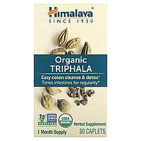 Himalaya, органічна трифала, 30 капсул