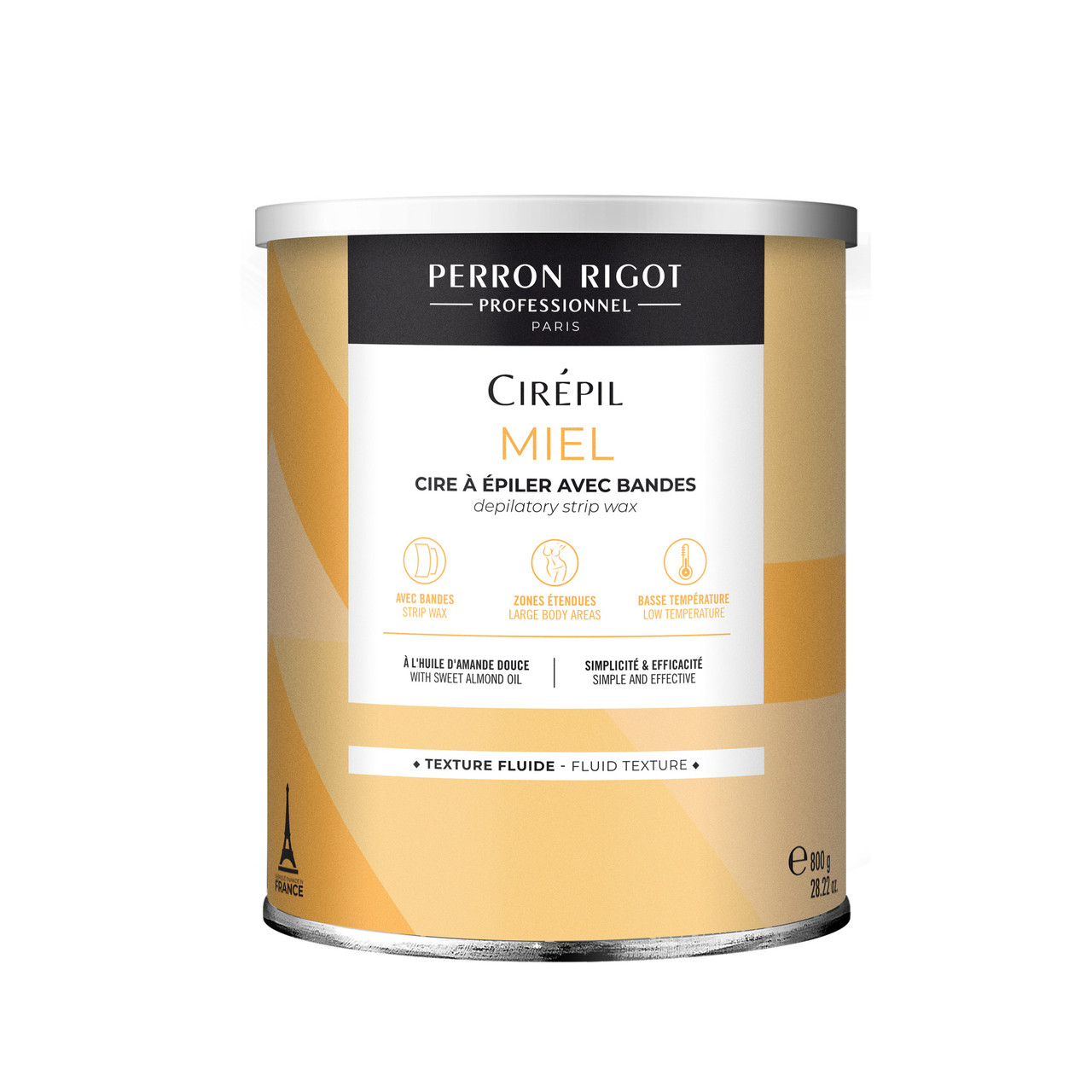 Теплий віск для депіляції Perron Rigot Cirepil Naturelle (Натуральний) 800 мл.