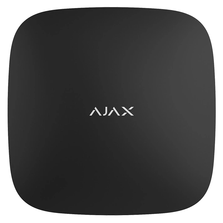 Ajax Hub 2 4G (8EU/ECG) black Інтелектуальний центр системи безпеки Ajax з підтримкою датчиків з фотофіксацією
