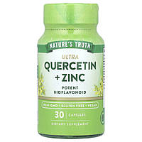 Nature's Truth, ультракверцетин і цинк, 30 капсул