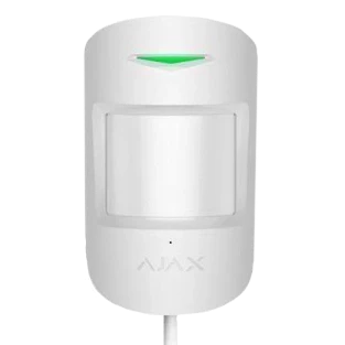 Ajax CombiProtect Fibra white Дротовий сповіщувач руху та розбиття скла, фото 1