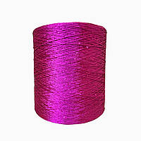 Італійська мікропайєтка 2 мм на основі, малиновий з пайєткою в тон (Пряжа поліестер)