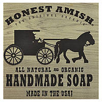 Honest Amish, Мило ручної роботи преміальної якості, лаванда й гвоздика, 1 шт