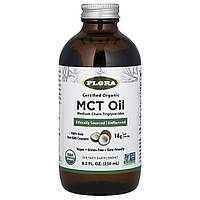 Flora, сертифікована органічна олія з MCT, 250 мл (8,5 рідк. унції)