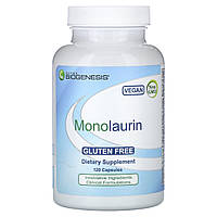Nutra BioGenesis, монолаурин, 120 капсул