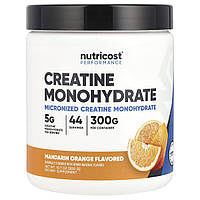 Nutricost, Performance, моногідрат креатину, мандарин, 300 г (10,7 унції)
