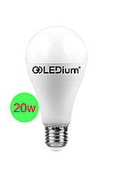 Лампа світлодіодна 20 Ват Е27 А65 4100К LEDium