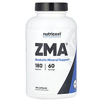Nutricost, Performance, ZMA®, 180 капсул