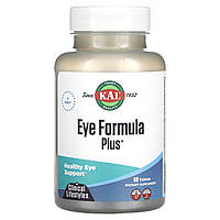 KAL, Eye Formula Plus, підтримка здоров’я очей, 60 таблеток