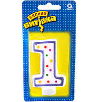 Свічка-цифра "1"