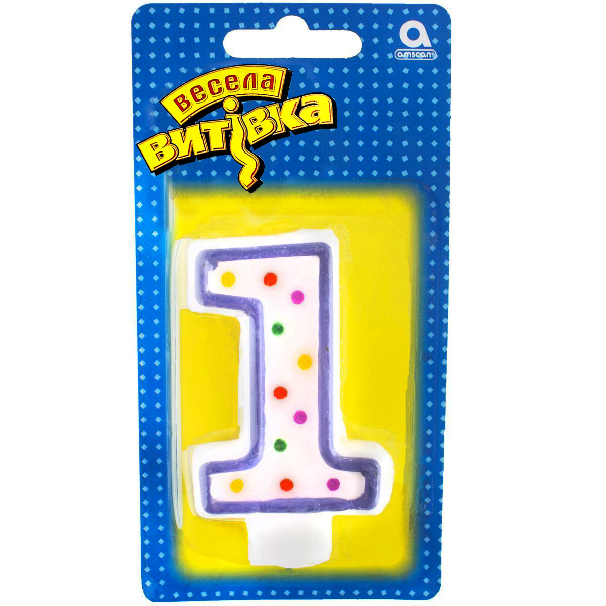 Свічка-цифра "1"