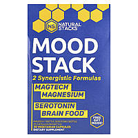 Natural Stacks, Mood Stack, 2 флакони по 15 вегетаріанських капсул