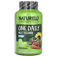 NATURELO, Мультивітаміни для чоловіків, 60 вегетаріанських капсул на день