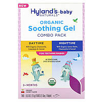 Hyland's Naturals, комбінована упаковка з органічним заспокійливим гелем для дітей, для дітей від 2 місяців