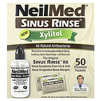 NeilMed, Sinus Rinse, ксилитол, набор для промывания носовых пазух, 2 предмета