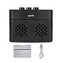 Комбопідсилювач портативний для електрогітари Aroma AG-05 BK, Bluetooth, 5 ват, фото 7
