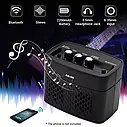 Комбопідсилювач портативний для електрогітари Aroma AG-05 BK, Bluetooth, 5 ват, фото 3