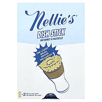 Nellie's, стік для посуду, 1 стік, 2 баночки