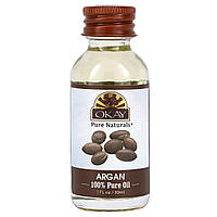 Okay Pure Naturals, на 100 % чиста арганова олія, 30 мл (1 рідк. унція)