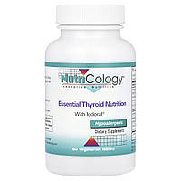 Nutricology, Essential Thyroid Nutrition з йодоралом, 60 вегетаріанських таблеток