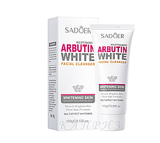 Вибілювальна пінка для обличчя Sadoer Niacinamide Arbutin White 100 мл