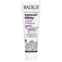 RADIUS, Immuni-Minty, зубна паста для підтримки імунітету, бузина й м’ята, 71 г (2,5 унції)