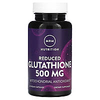 MRM Nutrition, відновлений глутатіон, 500 мг, 60 веганських капсул