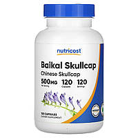 Nutricost, байкальська тюбетейка, 500 мг, 120 капсул